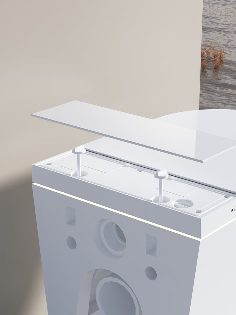 Quick‑Release Lid & Seat